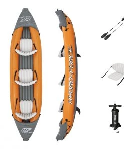 Hydro Force Lite Rapid 3 Person Inflatable Kayak SUPs, Boats & Boards