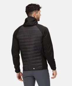 Regatta Mens Andreson VI Hybrid Jacket -BLACK Mens Jackets & Bodywarmers