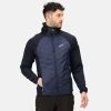Regatta Mens Andreson VI Hybrid Jacket -NAVY Mens Jackets & Bodywarmers