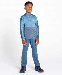 Dare2b Kids Hastily Stretch Top -ORION GREY Kids Fleeces & Midlayers