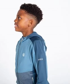 Dare2b Kids Hastily Stretch Top -ORION GREY Kids Fleeces & Midlayers