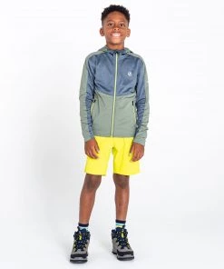 Kids Fleeces & Midlayers Dare2b Kids Hastily Stretch Top -AGAVE GREEN