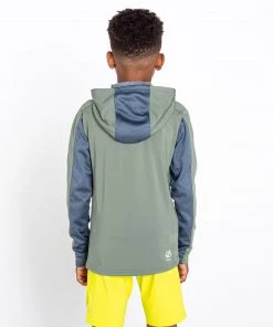 Kids Fleeces & Midlayers Dare2b Kids Hastily Stretch Top -AGAVE GREEN