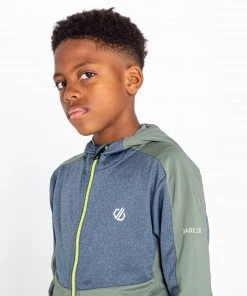 Kids Fleeces & Midlayers Dare2b Kids Hastily Stretch Top -AGAVE GREEN