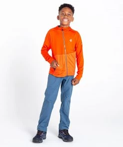 Kids Fleeces & Midlayers Dare2b Kids Hastily Stretch Top -BURNT SALMON