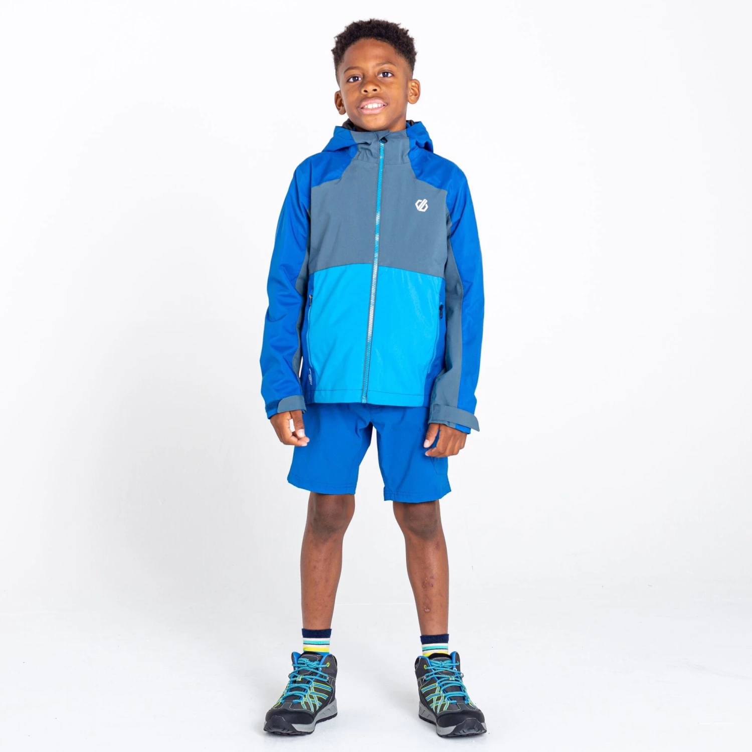 Kids Jackets & Bodywarmers Dare2b Kids In The Lead III Jacket -TETON BLUE