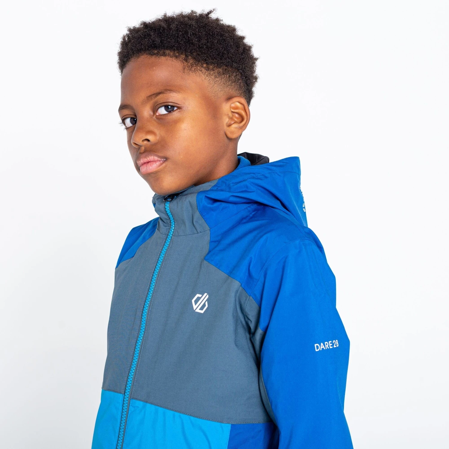 Kids Jackets & Bodywarmers Dare2b Kids In The Lead III Jacket -TETON BLUE