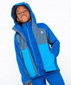 Kids Jackets & Bodywarmers Dare2b Kids In The Lead III Jacket -TETON BLUE