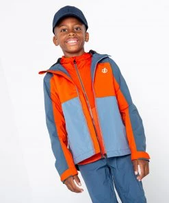 Dare2b Kids In The Lead III Jacket -BURNT SALMON