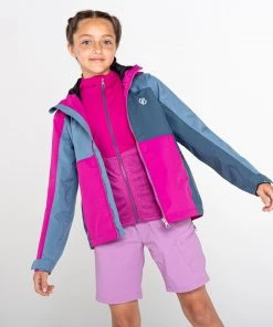 Kids Jackets & Bodywarmers Dare2b Kids In The Lead III Jacket -FUCHSIA