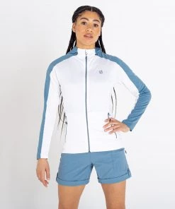 Dare2b Ladies Ritual II Stretch Top -WHITE