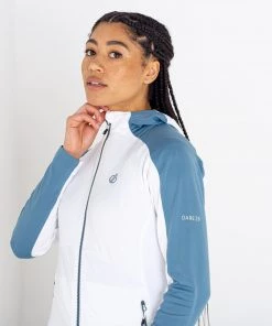 Dare2b Ladies Ritual II Stretch Top -WHITE