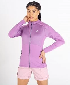 Dare2b Ladies Ritual II Stretch Top -LAVENDER Ladies Fleeces & Midlayers