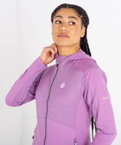 Dare2b Ladies Ritual II Stretch Top -LAVENDER Ladies Fleeces & Midlayers