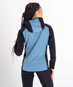 Ladies Jackets & Bodywarmers Dare2b Ladies Duplicity II Softshell Jacket -BLUESTONE
