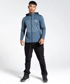 Dare2b Mens Revive II Stretch Top -ORION GREY