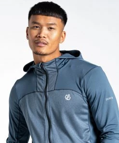 Dare2b Mens Revive II Stretch Top -ORION GREY