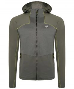 Dare2b Mens Revive II Stretch Top -AGAVE GREEN