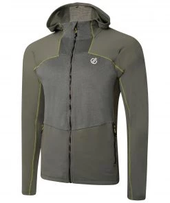 Dare2b Mens Revive II Stretch Top -AGAVE GREEN