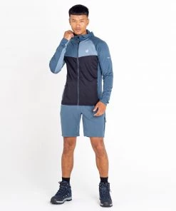 Mens Fleeces & Midlayers Dare2b Mens Contend Stretch Top -ORION GREY