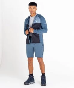 Mens Fleeces & Midlayers Dare2b Mens Contend Stretch Top -ORION GREY