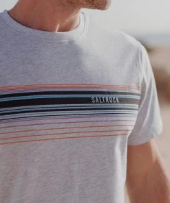 Saltrock Mens Retro Stripe Tee Mens Polos, Tees & Shirts