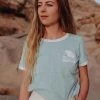 Ladies Polos, Tees & Shirts Saltrock Ladies Brave Tee -LIGHT BLUE