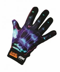 Kids Sportswear ATAK Kids Neon Sports Gloves -BLUE