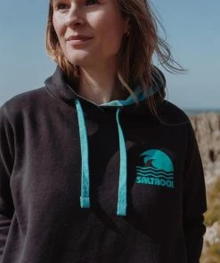 Saltrock Ladies Brave Hoody -DARK GREY