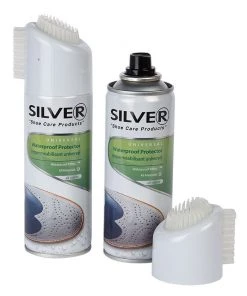 Borderland Muff Safety Footwear Silver Waterproof Spray 200ml