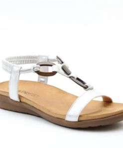 Heavenly Feet Sensation Sandal -WHITE Ladies Footwear