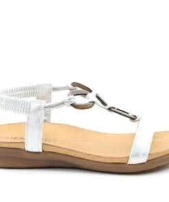 Heavenly Feet Sensation Sandal -WHITE Ladies Footwear