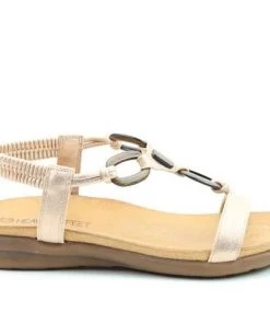 Heavenly Feet Sensation Sandal -ROSE GOLD