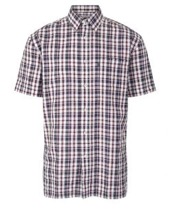 Champion Croyde Short Sleeve Shirt -WINE
