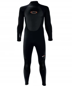 All TWF Mens XT3 3mm Full Wetsuit -BLACK