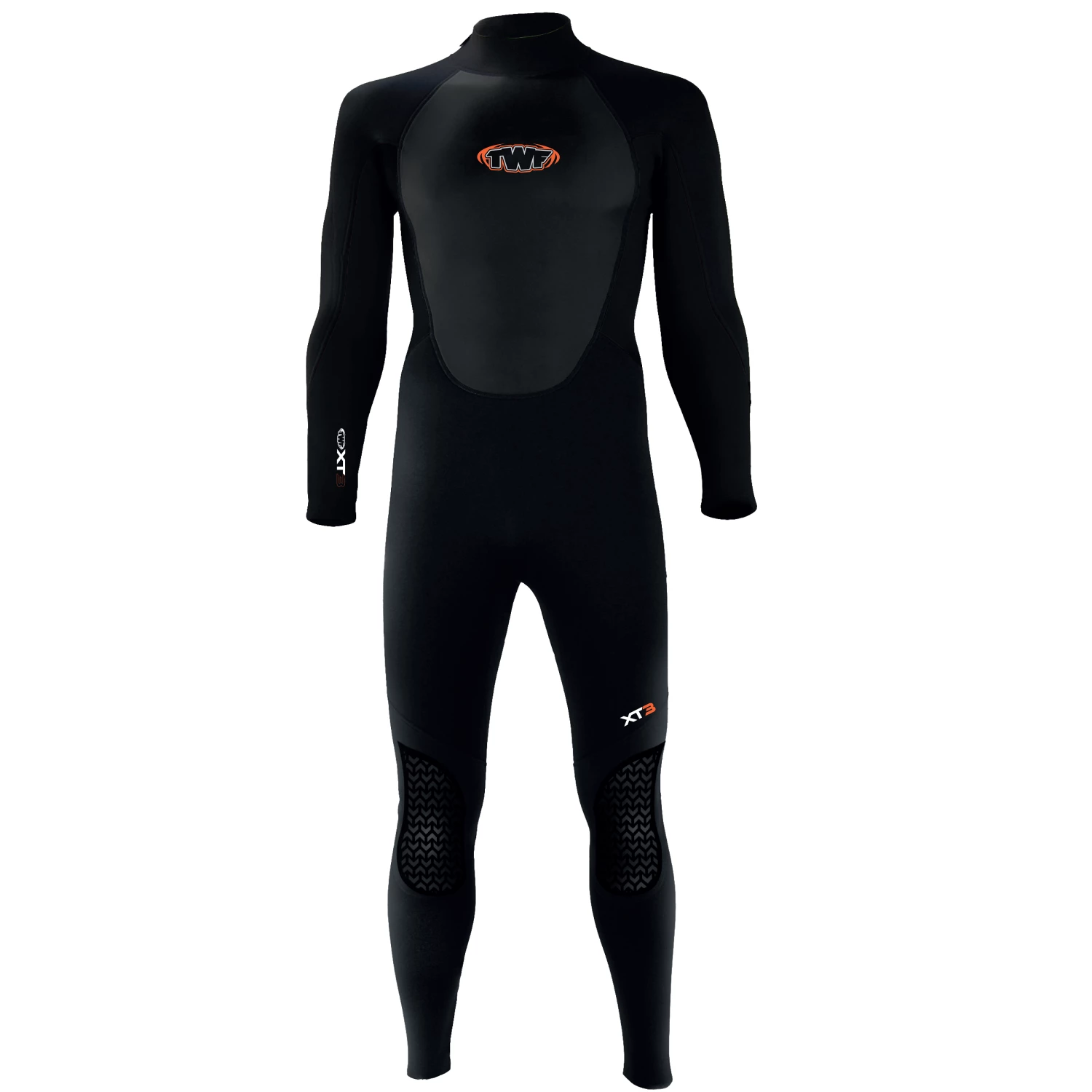 All TWF Mens XT3 3mm Full Wetsuit -BLACK