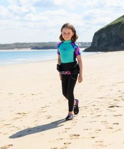 Yello Girls Tiger Rash Vest Swimwear