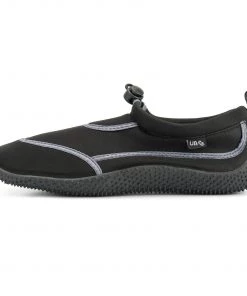 Urban Beach Mens Toggle Aqua Shoe FWR1126 -BLACK/GREY (6 - 11)