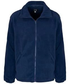 Supertouch Full Zip Micro Fleece -NAVY All