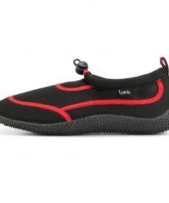 Wetsuit, Swimming & Beach Accessories Urban Beach Mens Toggle Aqua Shoe FWR1126 -BLACK/RED (6 - 11)