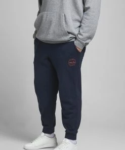 Jack & Jones JJIGORDON Plus Size Sweat Pants -NAVY BLAZER (50" Only)