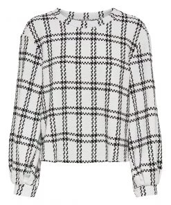 Jacqueline De Yong DOVER Top -CLOUD DANCER