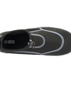 Urban Beach Mens Toggle Aqua Shoe FWR1126 -BLACK/GREY (6 - 11)
