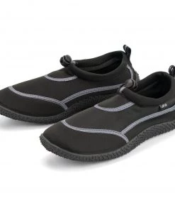 Urban Beach Mens Toggle Aqua Shoe FWR1126 -BLACK/GREY (6 - 11)