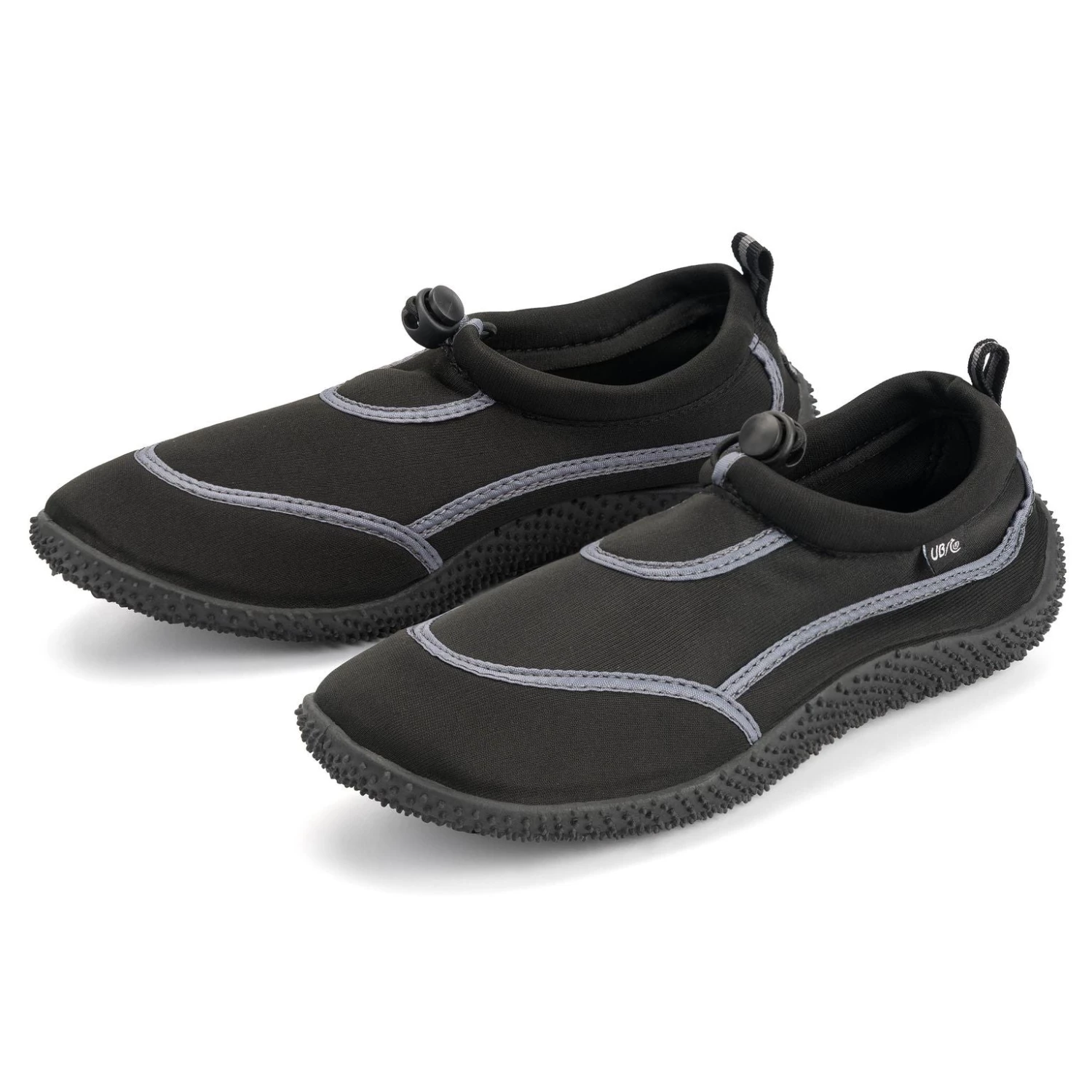 Urban Beach Mens Toggle Aqua Shoe FWR1126 -BLACK/GREY (6 - 11)