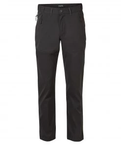 Craghoppers Mens Kiwi Pro II Trousers CMJ564 DARK LEAD