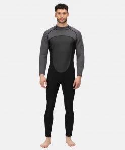 All Regatta Mens 2mm Full Wetsuit -GREY
