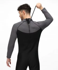 All Regatta Mens 2mm Full Wetsuit -GREY