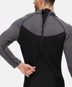 All Regatta Mens 2mm Full Wetsuit -GREY