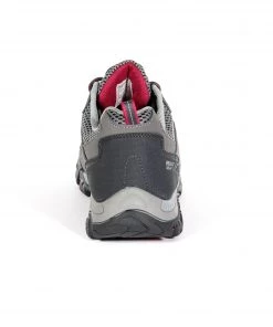 Regatta Ladies Holcombe Waterproof Shoe -STEEL/VIVACIOUS Ladies Footwear